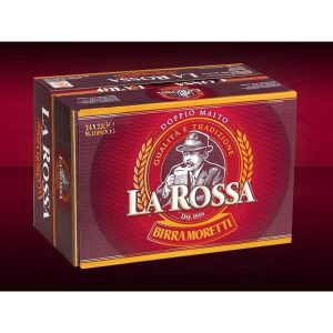 Birra Moretti Rossa lt 0.33 VAP x 24 bottiglie - immagine 1
