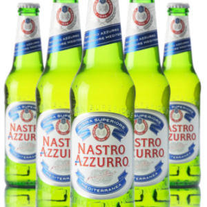 birra nastro azzurro cl. 33 x 24 bottiglie