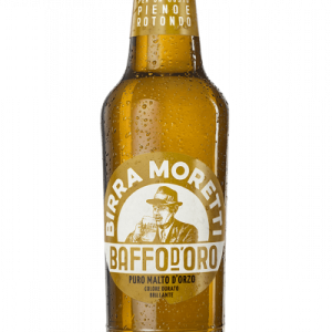 Birra Moretti Baffo d'Oro 33cl x 24 bottigliette