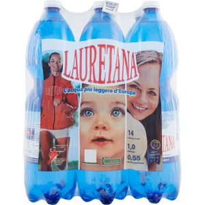 Lauretana acqua naturale 6 x lt.1,5 (40 cartoni -240 btg) - immagine 1