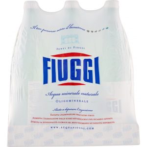 10 CASSE ACQUA FIUGGI NATURALE  VETRO 1L X6 BOTTIGLIE 60 BOT.