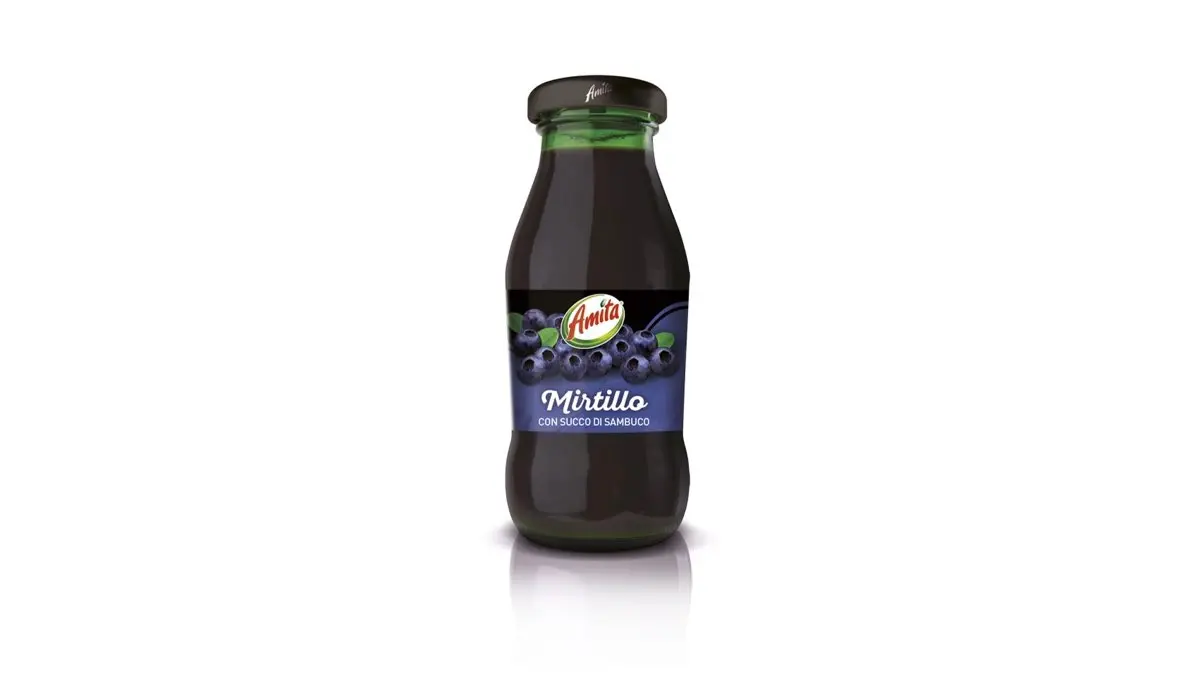 Succo Amita  Mirtillo verde  20cl Confezione da 24 Bottiglie-image